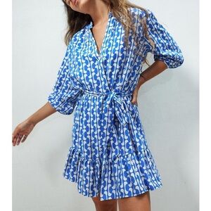 Zara Printed Mini Dress